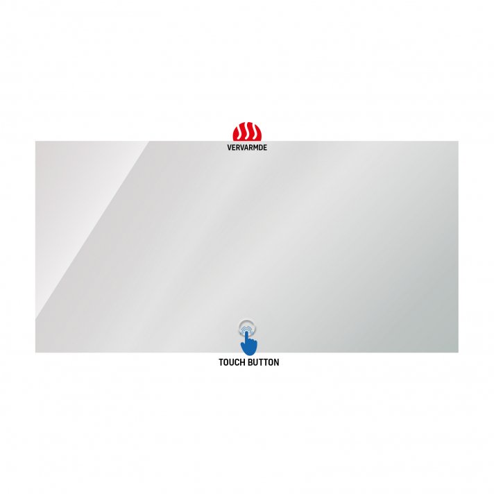 Eco Elegance Queen Ledspiegel Met Verwarming (120x60cm)