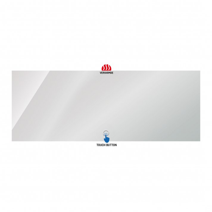 Eco Elegance Queen Led Spiegel Met Verwarming (160x60cm)