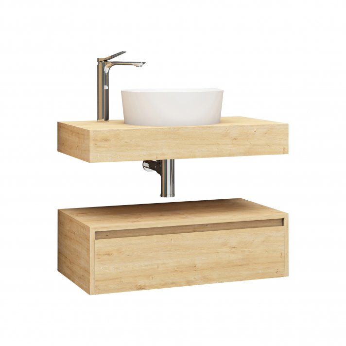 Eco Elegance Lina Onderkast (80cm) - Safir
