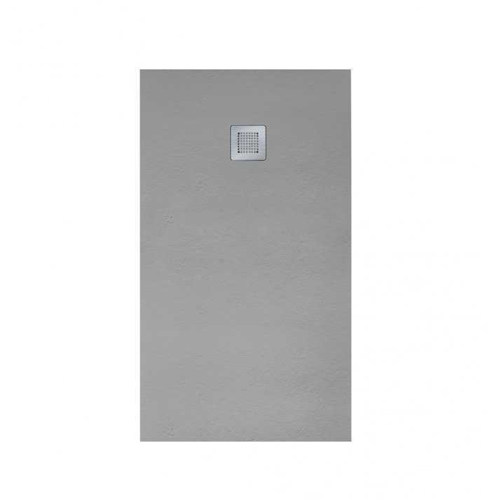 Hugo & Müeller Veroni Madison Flat Composietsteen Douchebak Grijs 120x80x3cm