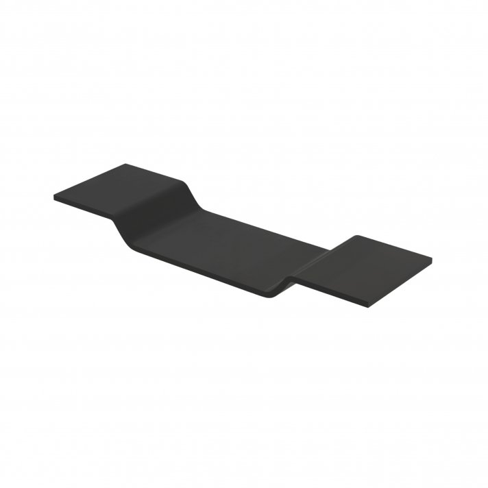 Hugo & Müeller Solid Badplank (70x20x70cm) - Zwart