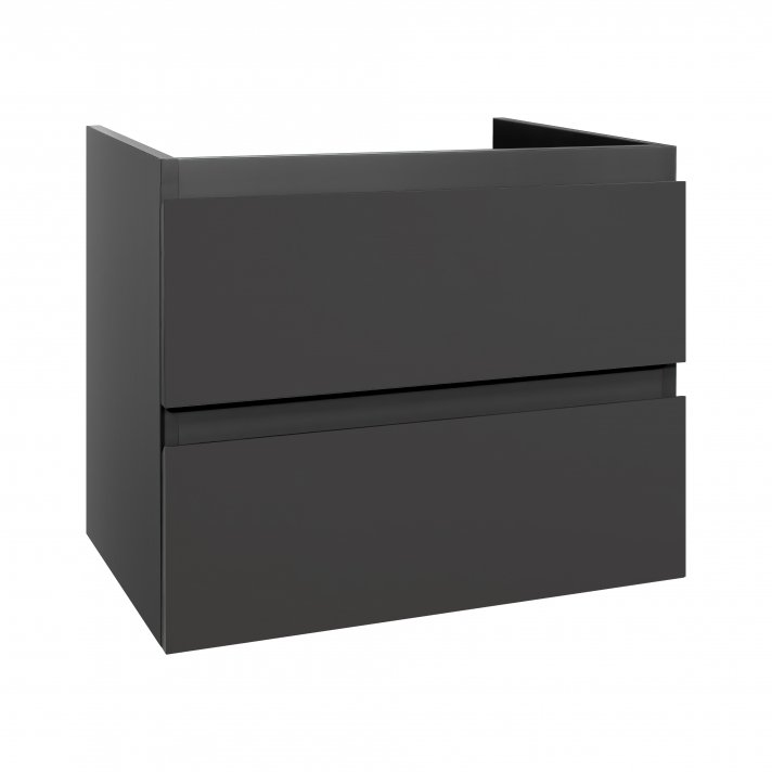 Eco Elegance Sally Onderkast (60cm) - Grijs Glossy