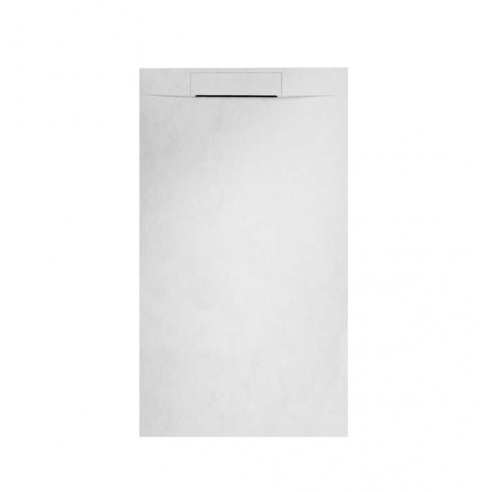 Hugo & Müeller Plato Douchebak Composietsteen (140x90x3cm) - Wit