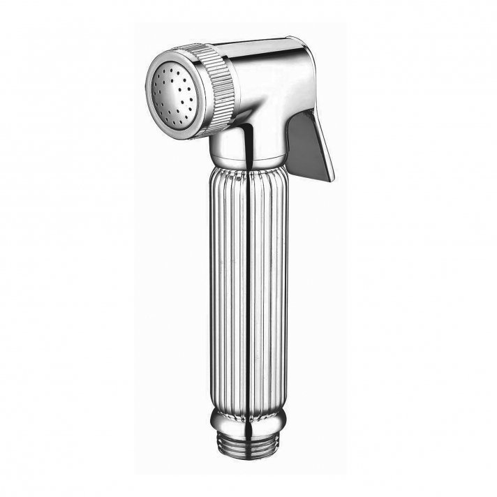 Eco Elegance Design Set Wc-(Bidet) Sproeier Rond - Chroom