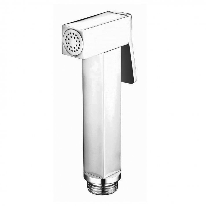 Eco Elegance Design Set Wc-(Bidet) Sproeier Vierkant - Chroom