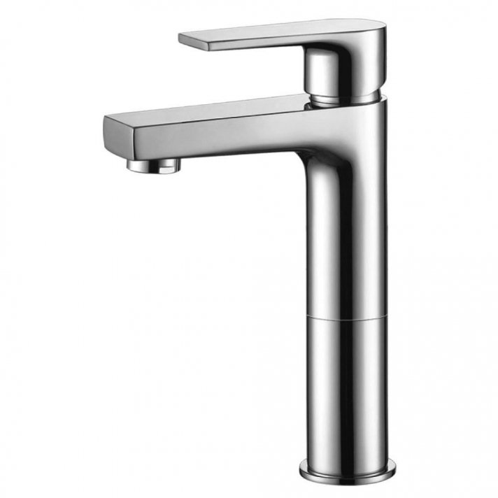 Eco Elegance Sharp Verhoogde Wastafelkraan - Chroom