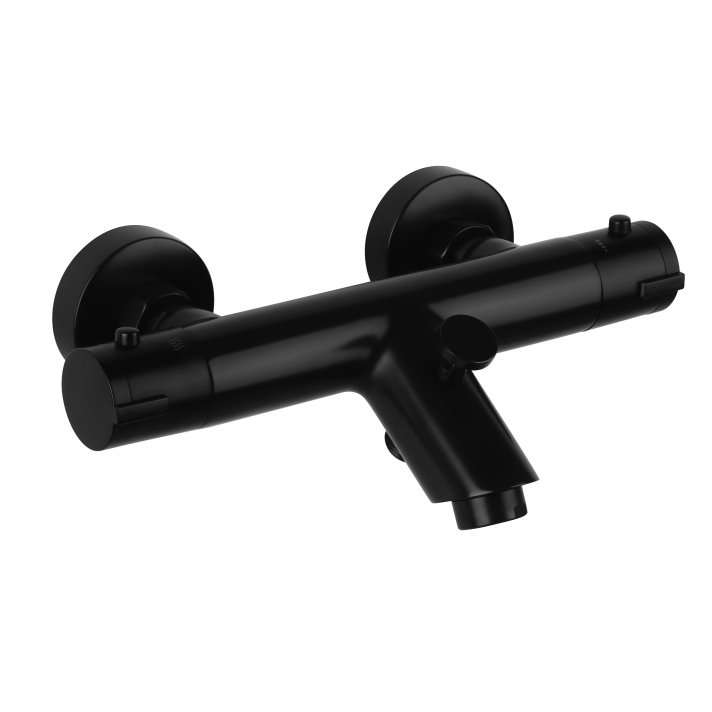 Eco Elegance Design Thermostatische Bad/Douchekraan - Mat Zwart