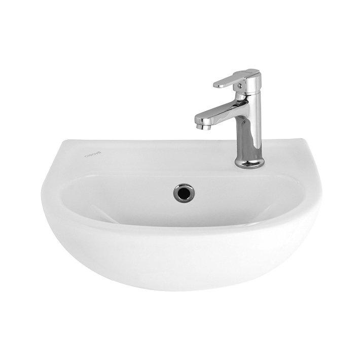 Eco Elegance Keramische Fontein Wit Met Kraangat 29x35cm