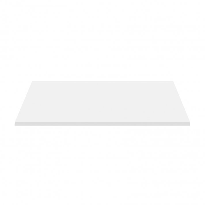 Eco Elegance Wastafeltablet Mdf (152.4x45.5x2.6 Cm) - Mat Wit
