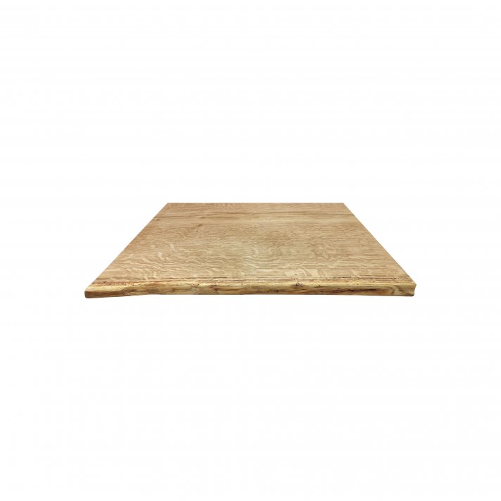 Hugo & Müeller Wastafelblad Massief Hout 60x45/50x4cm