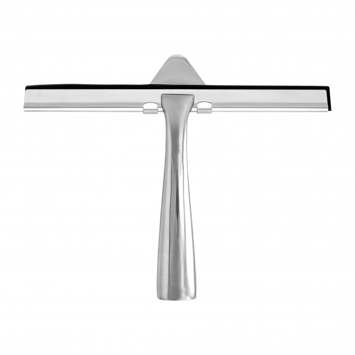 Eco Elegance Douche Hand Wisser Chrome Met Houder 25x16