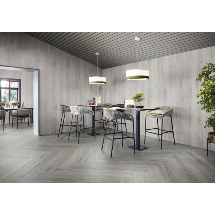 Baldocer Ducale houtlook tegel 20x120 Grey