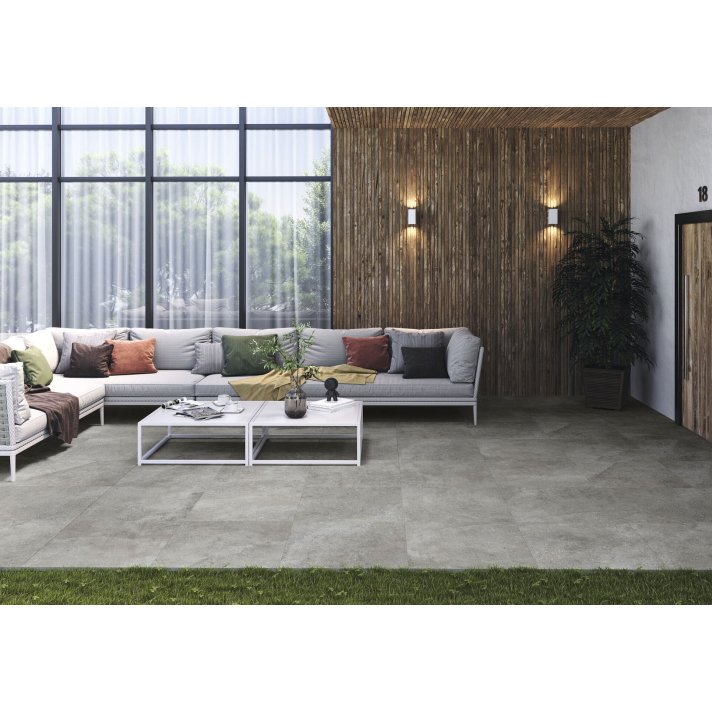 Baldocer Habitat terrastegel mat 60x60 Grey