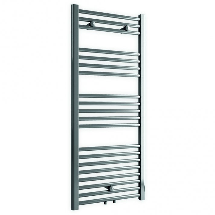400x1600 - 740 Watt | Handdoekradiator Chroom Zij- & Middenaansluiting
