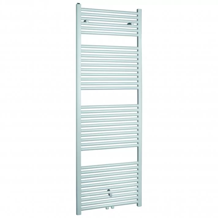 500x1600 - 906 Watt | Handdoekradiator Wit Zij- & Middenaansluiting