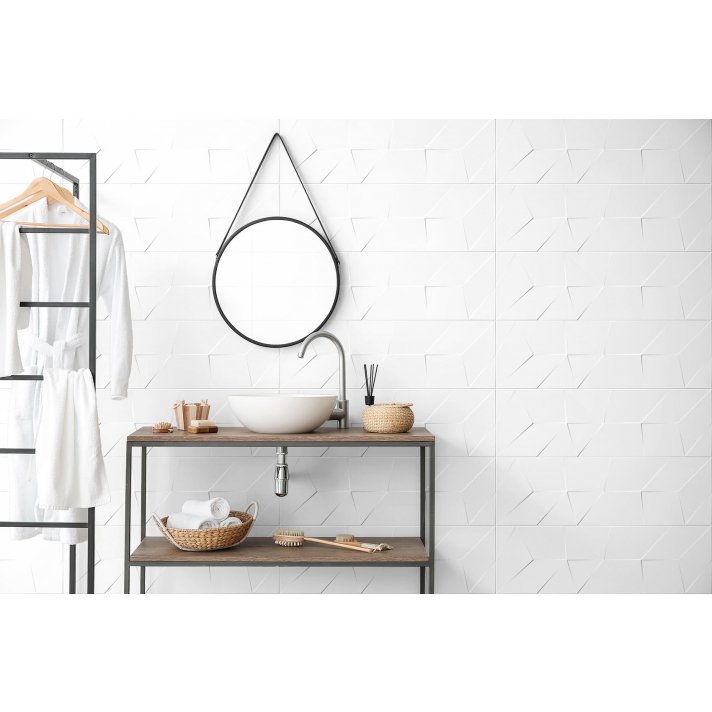 ITT Soft wandtegel mat 31,6x100 white