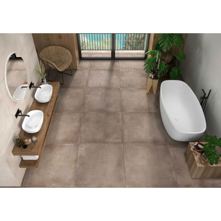 Actiepallet 53.28 m2 - Lecco vloertegel mat 60x120 Mocca