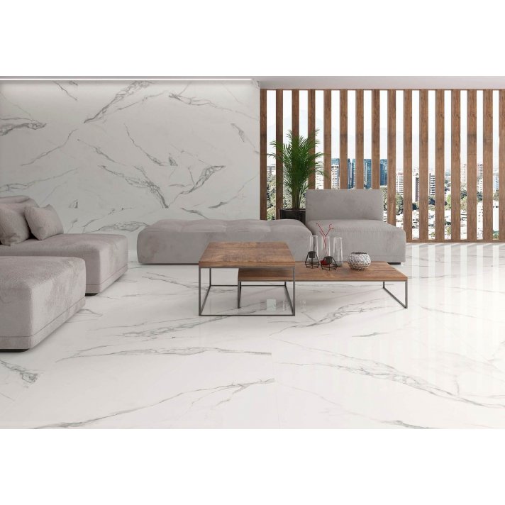 Actiepallet 40.32 m2 - Maullin vloertegel mat 60x120 White