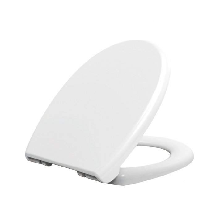Menir toiletzitting softclose en quick release glans wit