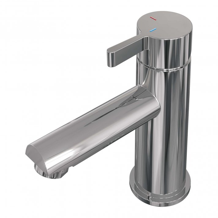 BRAUER Chrome Edition lage opbouw wastafelmengkraan model E chroom