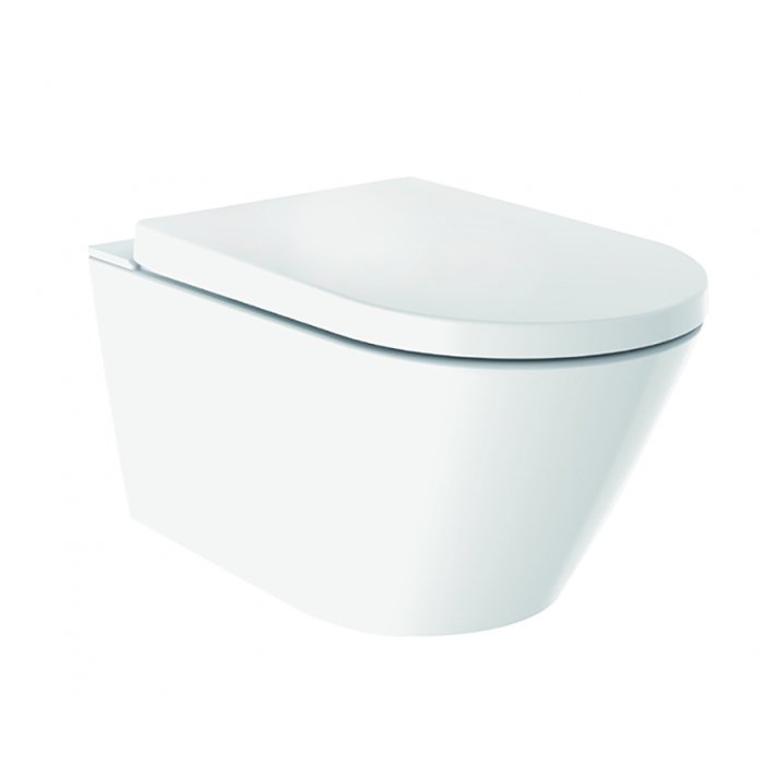 Vesta-ECO rimless wand douche-wc wit