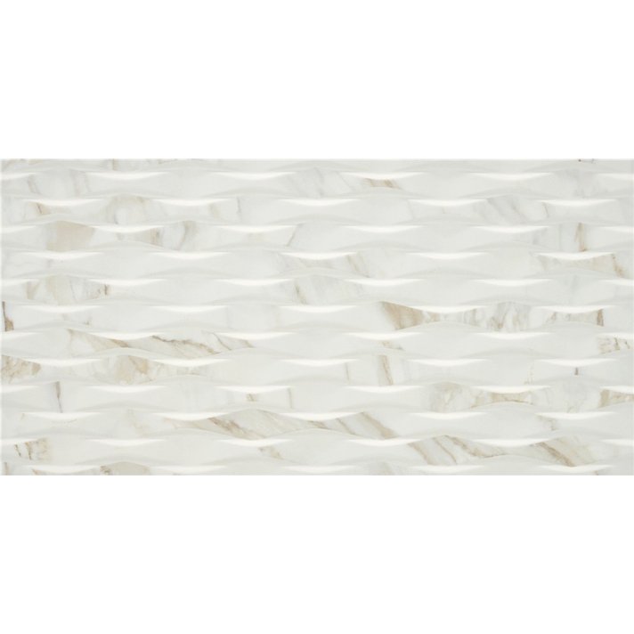 Alaplana Golden hill mosaic wandtegel satinado 30x60 gold/white