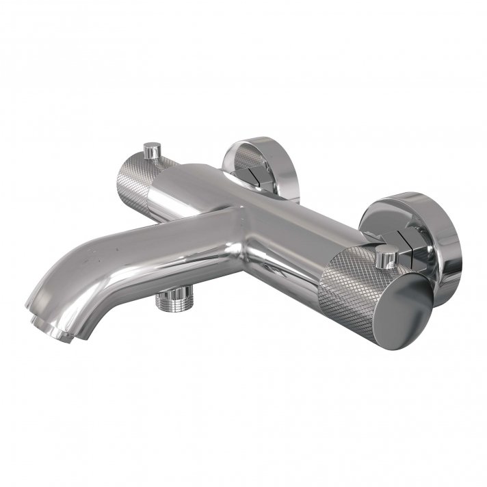 BRAUER Chrome Carving opbouw baddouche thermostaatkraan chroom