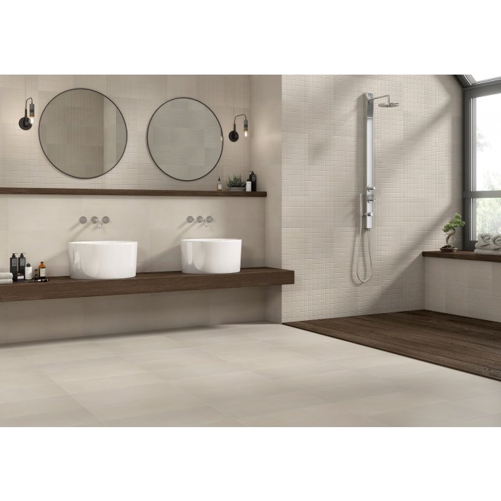 Ecoceramic Baltimore vloertegel mat 60x60 perla