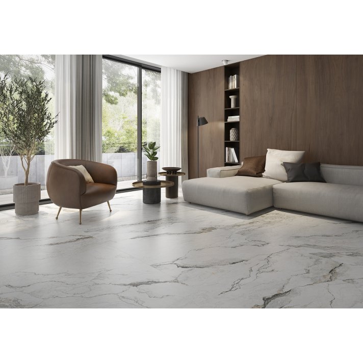 Navarti Brechialunar vloertegel lappato 60x120 white