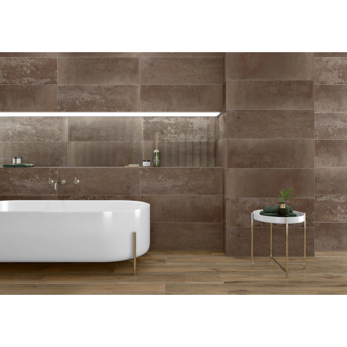 Navarti Ceres rlv wandtegel mat 30x90 oxido