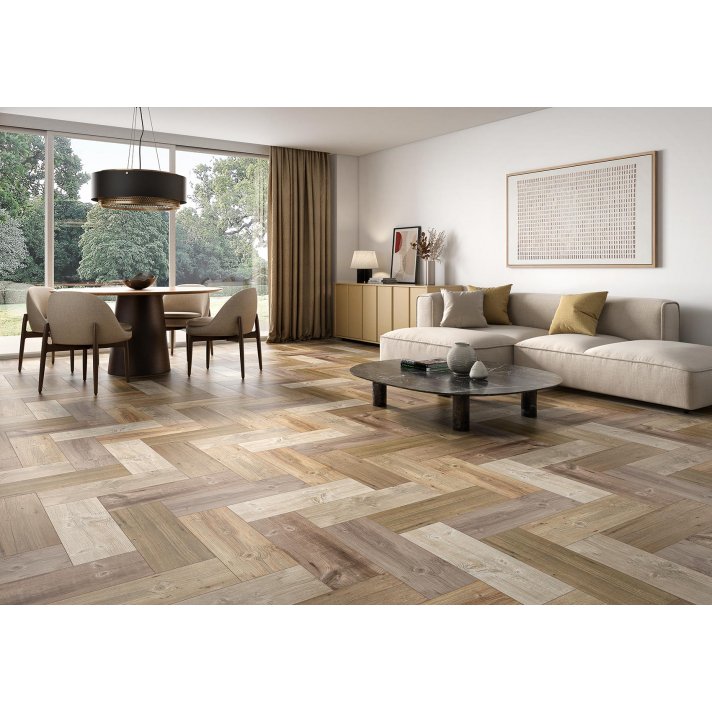Navarti Foresta vloertegel mat 20x60 brown