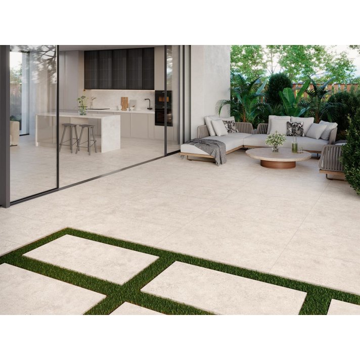 Navarti Levin terrastegel mat 60x60 almond