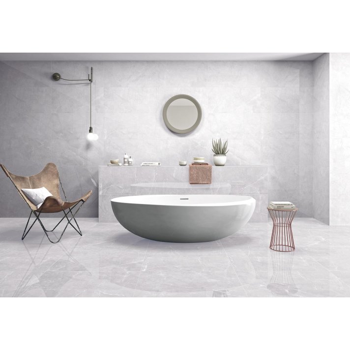 Navarti Nava hoogglans vloertegel 60x120 grey