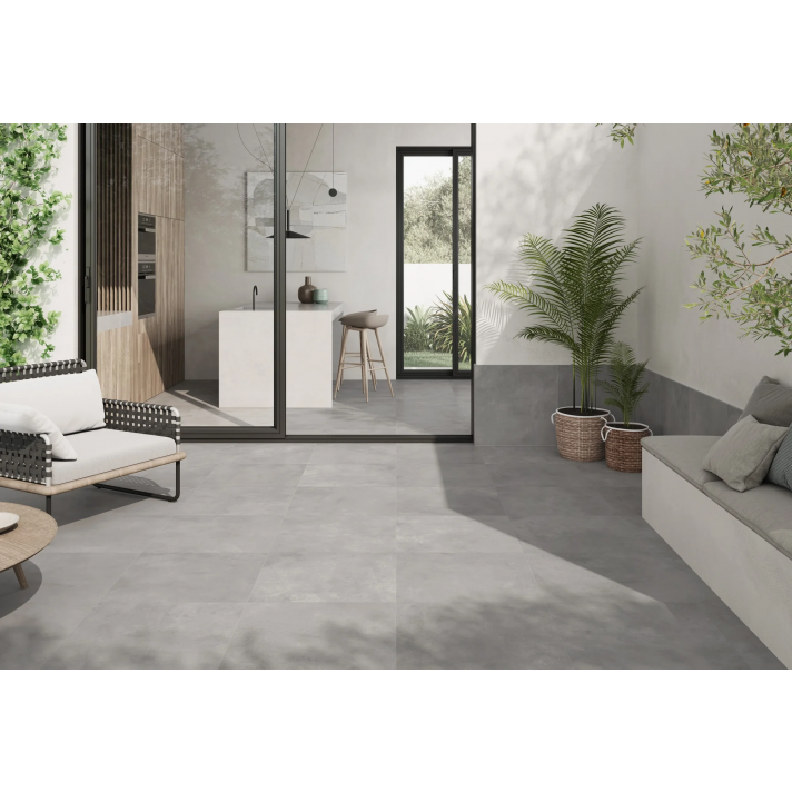 Navarti Ziro terrastegel mat 60x90 gris