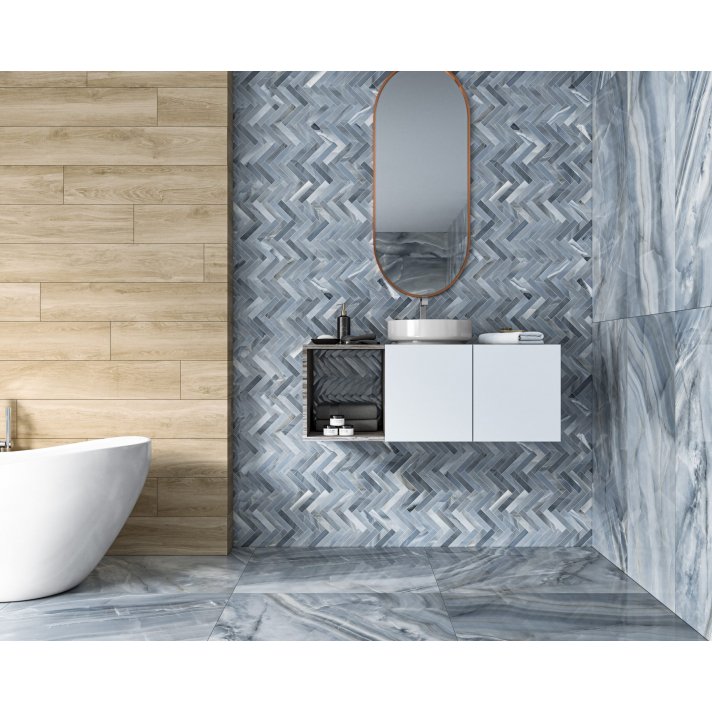 Ecoceramic Rodas hoogglans vloertegel 30x60 smerato