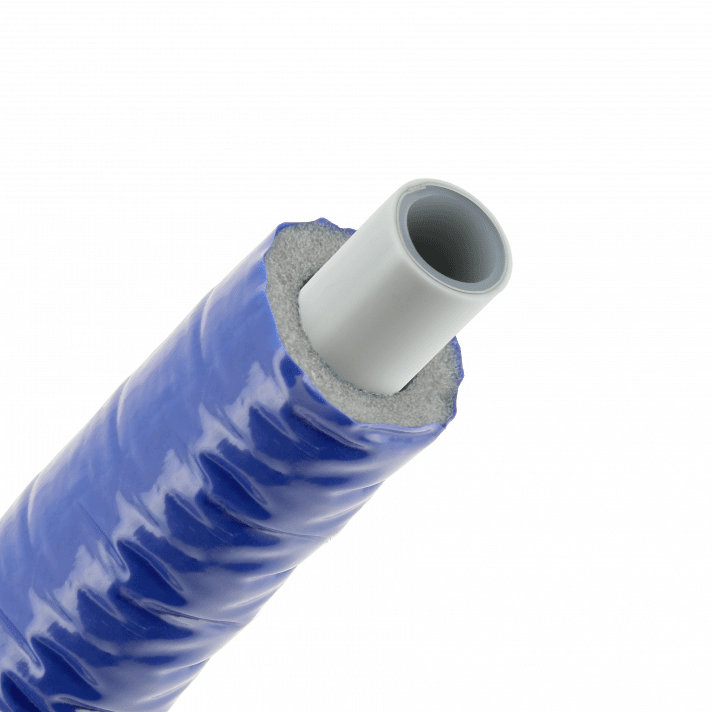 Bonfix Alu-pers meerlagenbuis met isolatie | blauw | 20 x 2.0 | Rol 50 meter