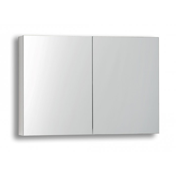 Sani DeLuxe Spiegelkast zonder verlichting 100 Hoogglans Wit