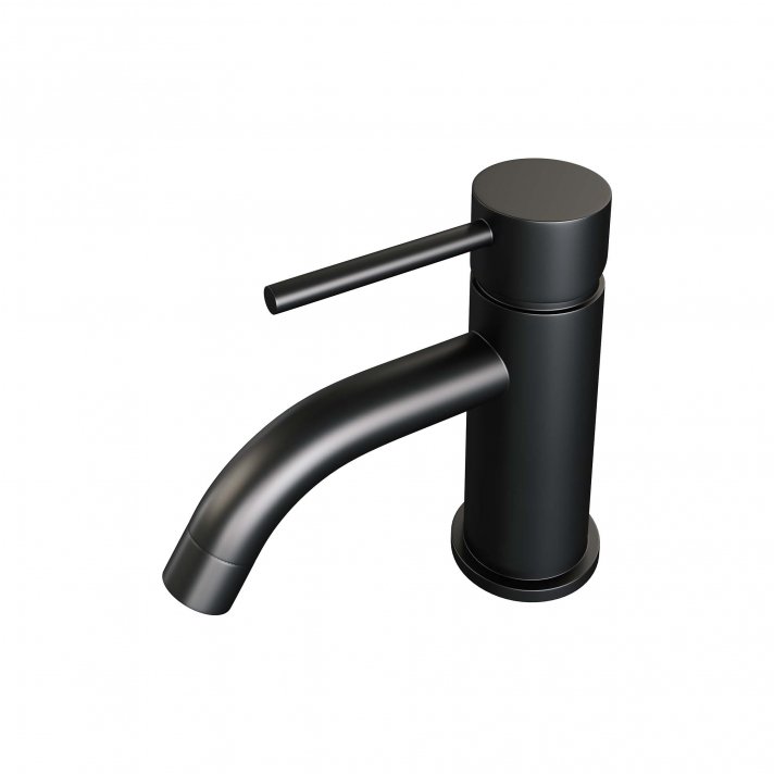 BRAUER Black Edition opbouw fonteinkraan mat zwart