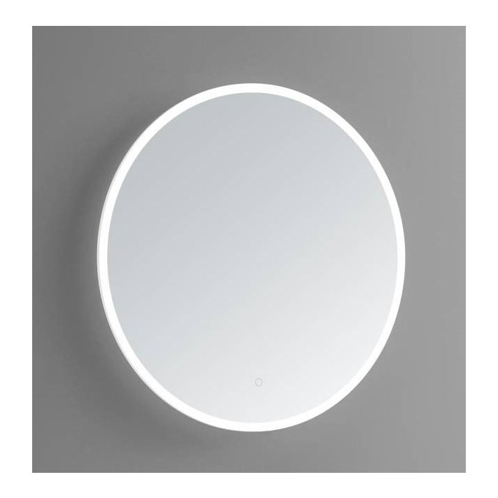 Sani DeLuxe Ronde spiegel met LED verlichting, 3 kleur instelbaar & dimbaar 100 incl. spiegelverwarming