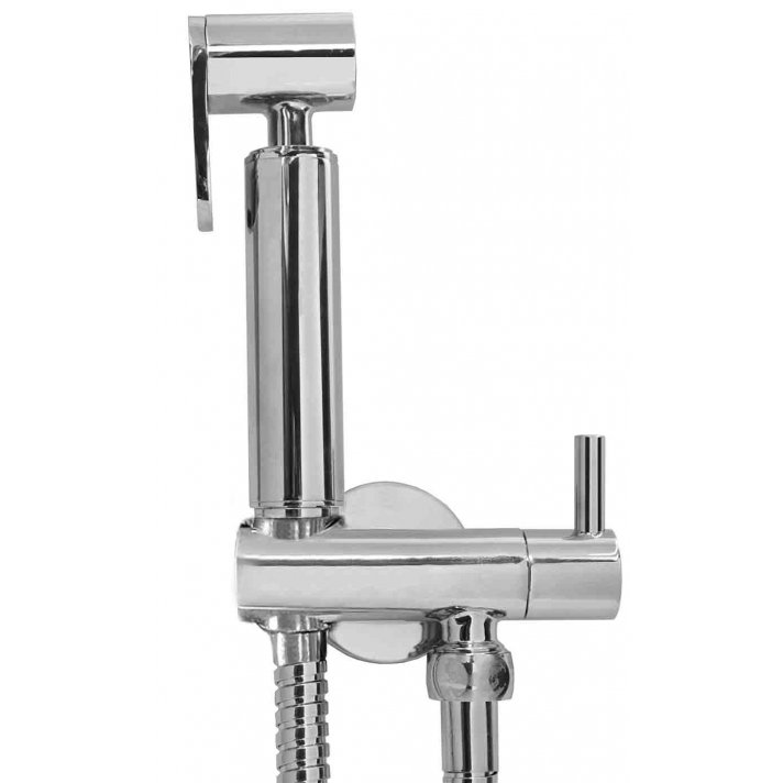 Bidet handdoucheset chroom