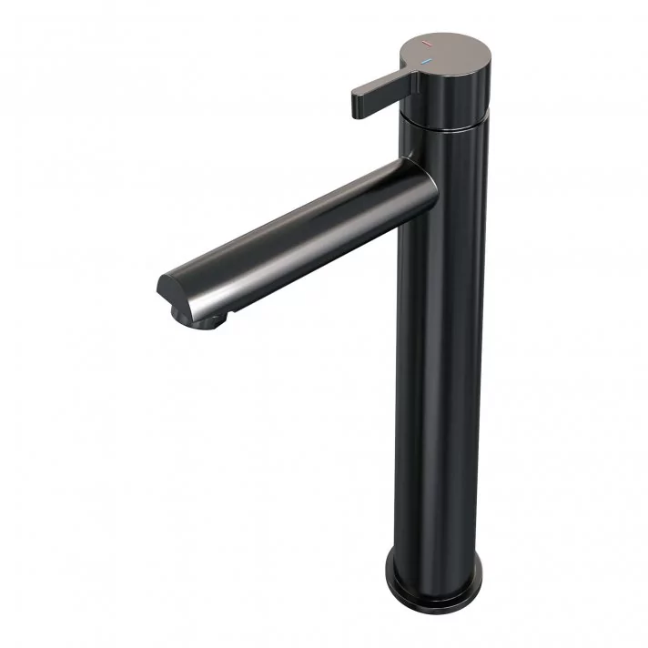 BRAUER Gunmetal Edition verhoogde opbouw wastafelmengkraan model E gunmetal geborsteld PVD