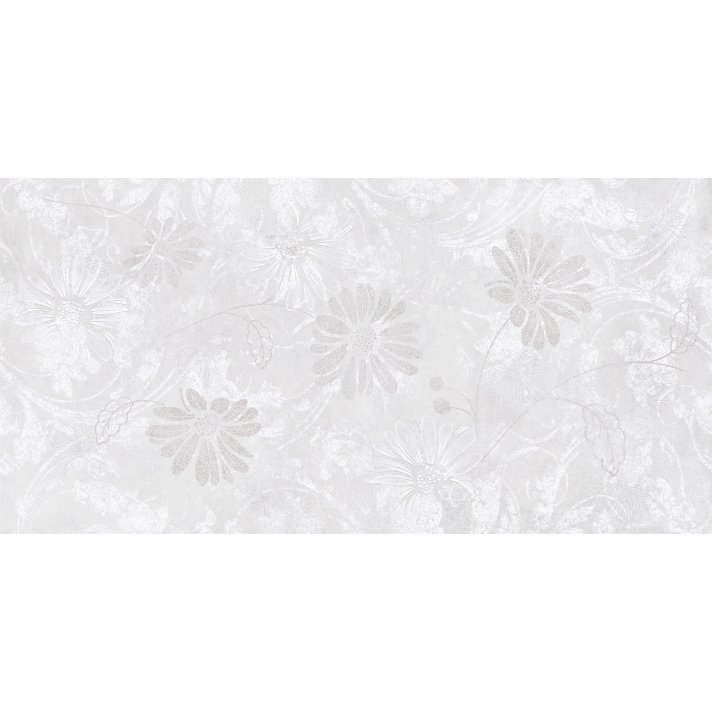 Emotion Energy daisy vloertegel mat 60x120 blanco