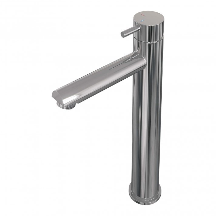 BRAUER Chrome Edition verhoogde opbouw wastafelmengkraan model B chroom