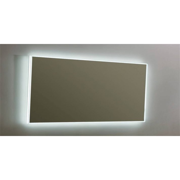 Sani DeLuxe Spiegel infinity met rondom LED verlichting, 3 kleur instelbaar & dimbaar 160 incl. spiegelverwarming