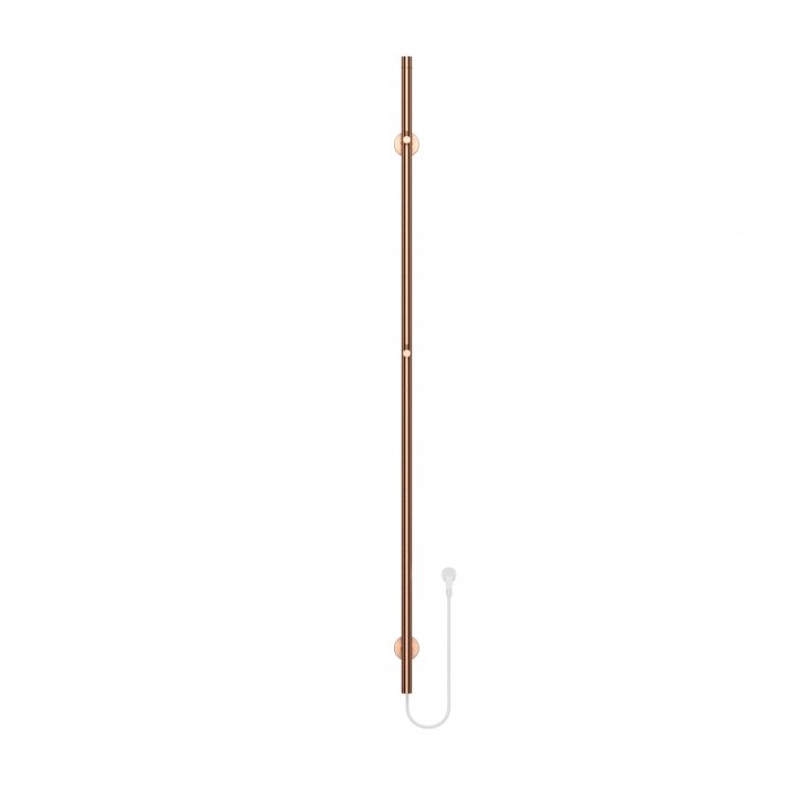 1500x63 - 120 Watt | Elektrische Staafhanddoekradiator - Koper