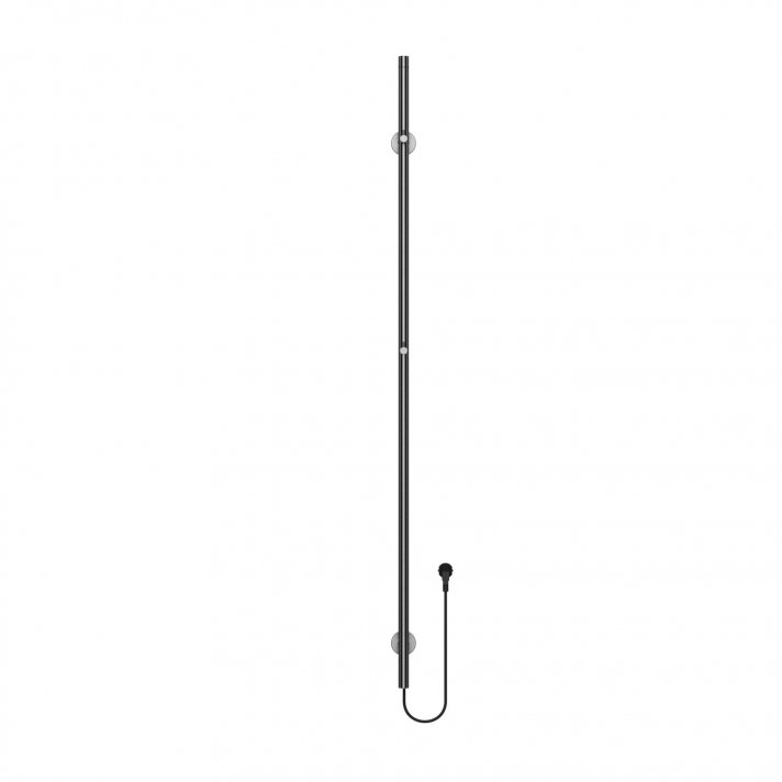 1500x63 - 120 Watt | Elektrische Staafhanddoekradiator - Gunmetal