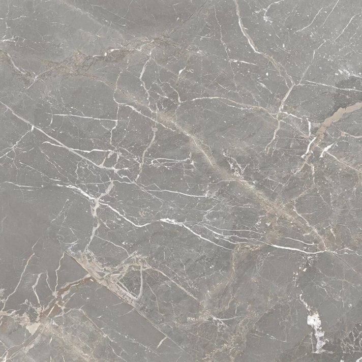 Actiepallet 46.08 m2 | Vloer- en wandtegel marmerlook - calacatta grijs 60x60 hoogglans - geschikt voor woonkamer en badkamer