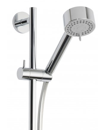 Cadans luxe glijstangset chroom
