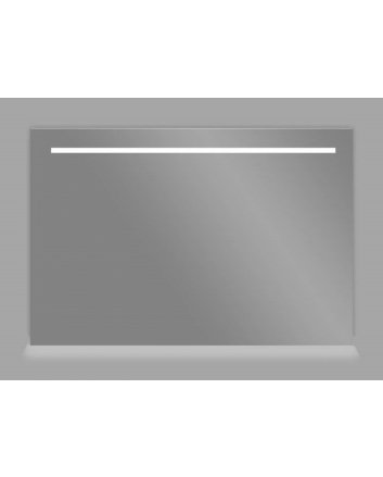 Sani DeLuxe Spiegel met LED verlichting en onder verlichting 140 incl. spiegelverwarming