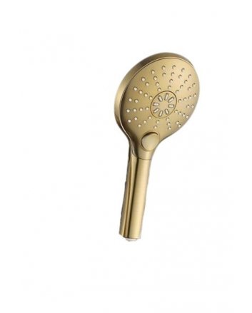 Sani DeLuxe Handdouche 3 standen Goud Geborsteld